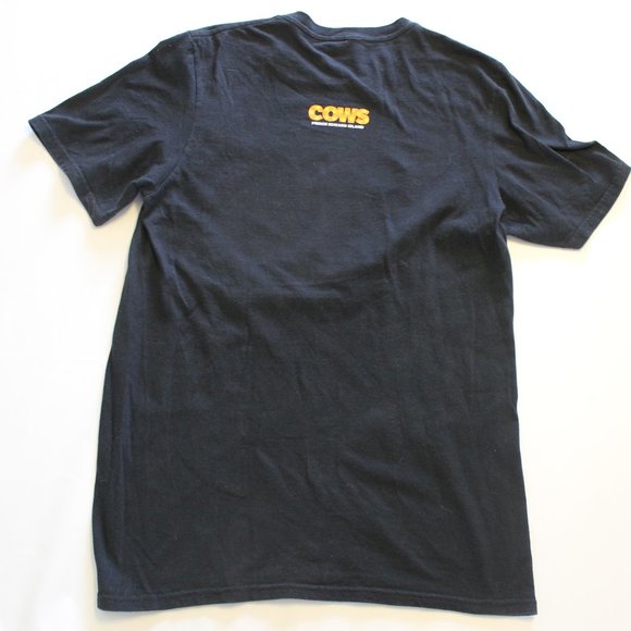 Rocket Man cows  black Tee - Picture 5 of 8